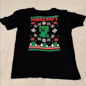 Minecraft Creeper Christmas Shirt
